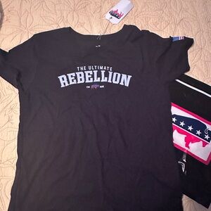 Andy Frisella women’s live the standard women’s tee L brand new in bag- real AF